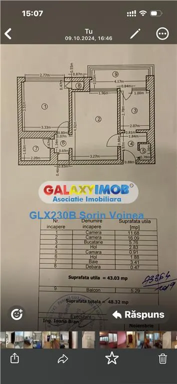 Apartament 2 camere Stefan cel Mare nr. 17 | 3 minute de metrou - foto 11
