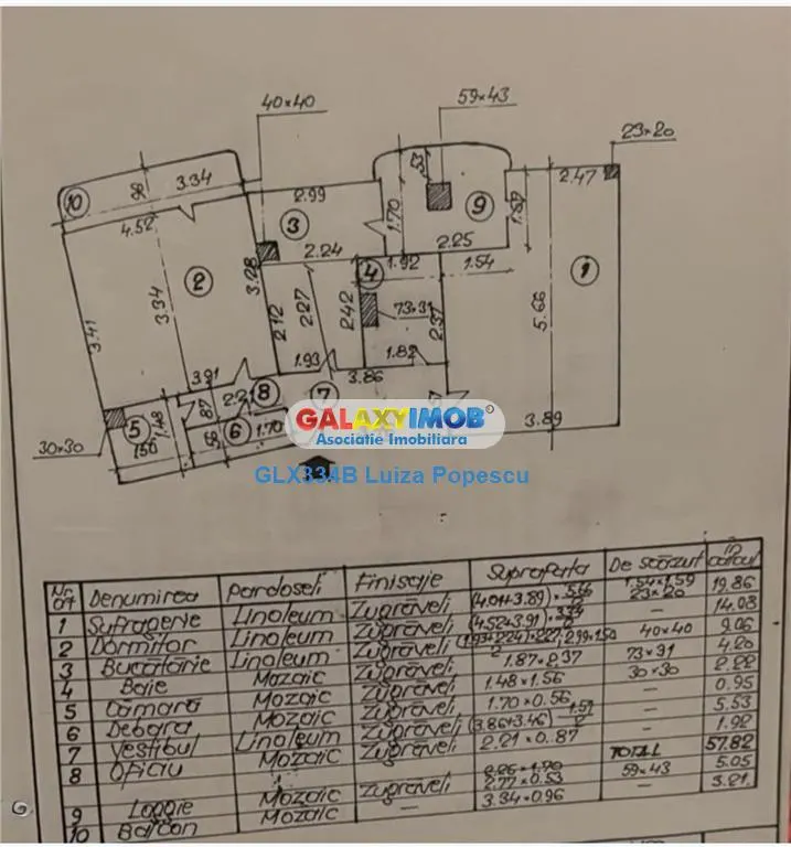Apartament 2 camere DRUMUL SARII- et 3/4 67mp - foto 6