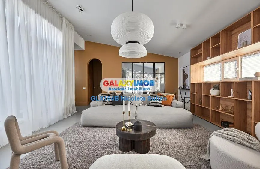 Duplex modern de 200 mp, design arhitectural premium, accente wabi-sab - foto 1