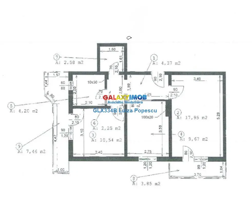 Apartament 2 camere de vanzare| 13 Septembrie | Panduri| Et 1| - foto 8
