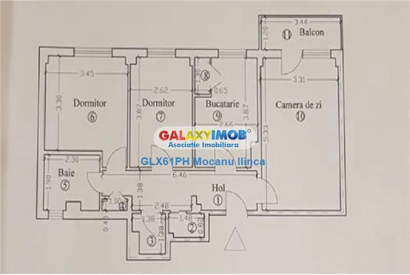 Vanzare apartament 3 camere, in Ploiesti, zona Podul Inalt - foto 14