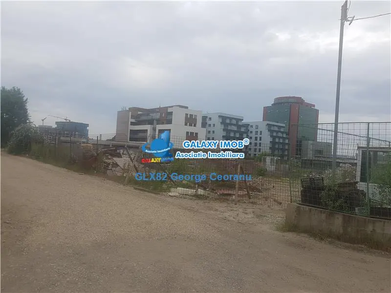 Vanzare teren pentru bloc 1300mp Pipera Cortina North - foto 1