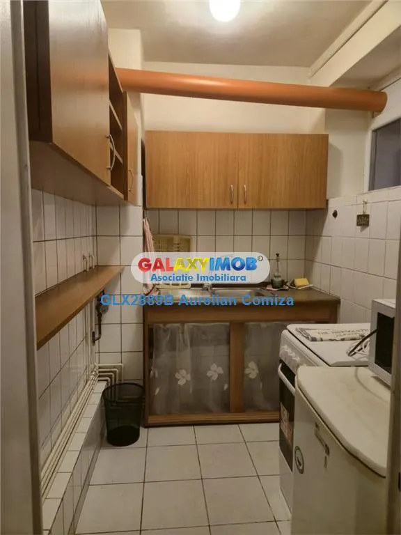 Garsoniera pentru inchiriat Rosetti/centrala proprie/AC/balcon - foto 7