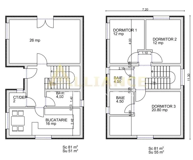 Magurele-Casa Individuala-Central-4 Camere- 3 Bai - foto 2