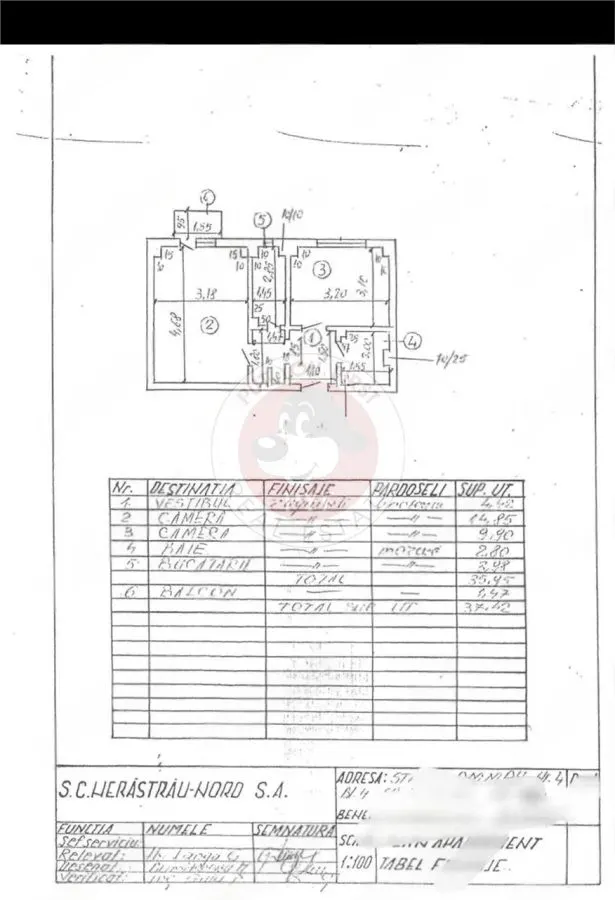 Amman | 2 camere | 37mp | Decomandat | B13093 - foto 6