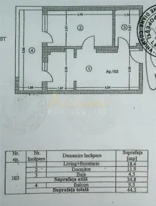 De vanzare apartament 2 camere – etaj 1/7, bloc modern cu 2 lifturi - foto 20