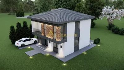 Casa moderna in ansamblu de case Comuna Berceni - Berceni