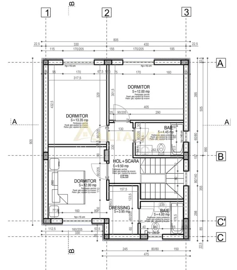 Sos.Oltenitei || Vila individuala P+1E+pod || 5 camere/3 bai - foto 6