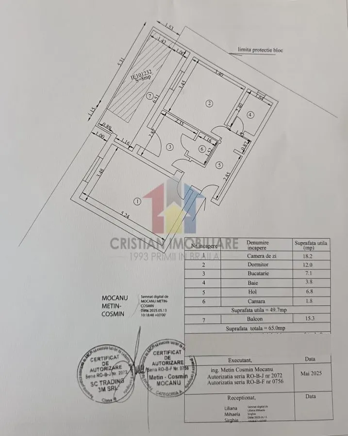PARTER cu extindere ap 2camere Decomandat 65 mp - foto 11