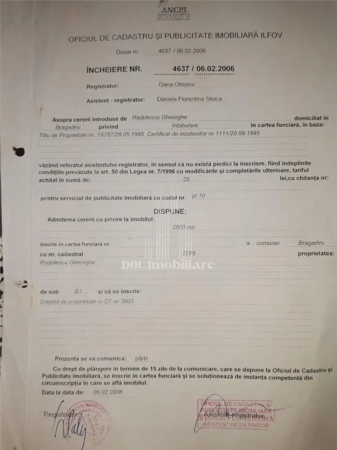 Teren de vanzare Bragadiru | 2500mp | dezvoltare imobiliara - foto 5