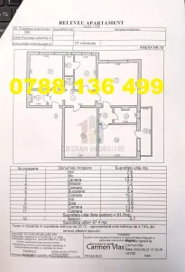 4 camere confort 1 decomandat, 97 mp, parter cu balcon, Buzaului - Braila