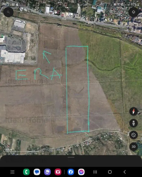 Teren de vanzare. 45E/m2 Mall Moldova Iasi - foto 1