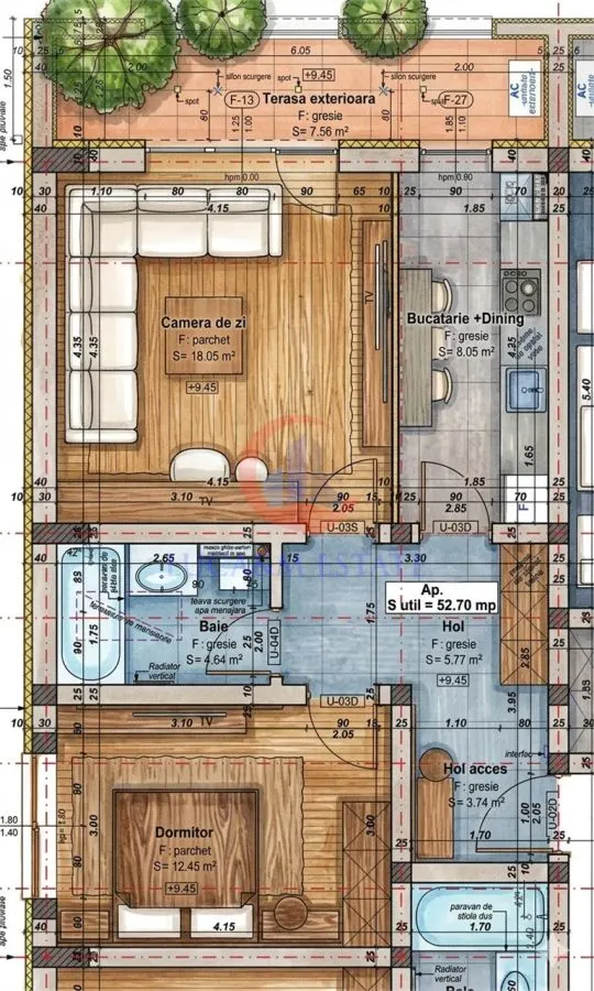 Apartament 2 camere, Giroc - Planetelor - foto 3
