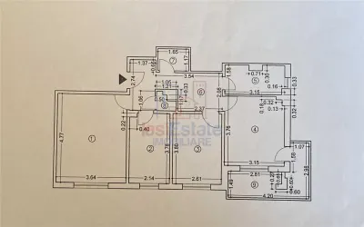 Apartament 3 camere Bularga - Iasi