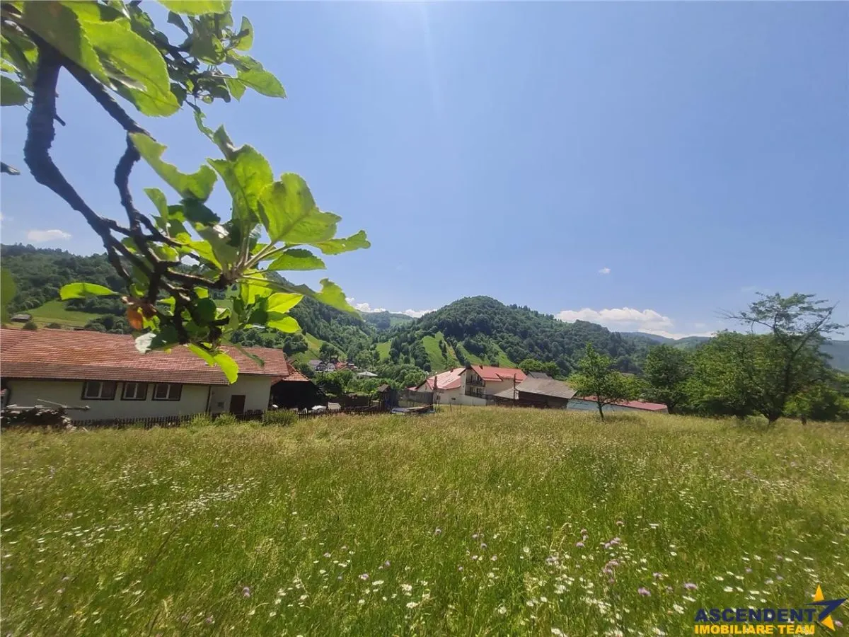 FILM!View superb catre munti,teren pretabil constructie Hotel,4.400 mp, Moieciu de Jos, Bran - foto 16
