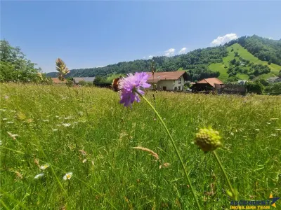 FILM!View superb catre munti,teren pretabil constructie Hotel,4.400 mp, Moieciu de Jos, Bran - foto 18