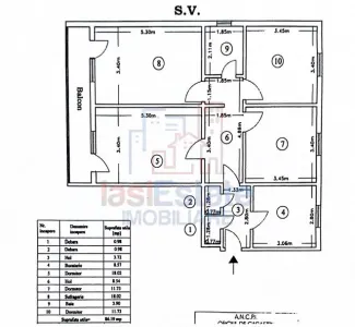 Apartament 4 camere Copou - foto 5