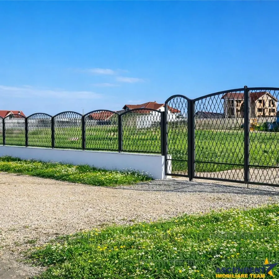 800mp teren intravilan, ingradit, cu facilitati, Bod, Brasov - foto 1