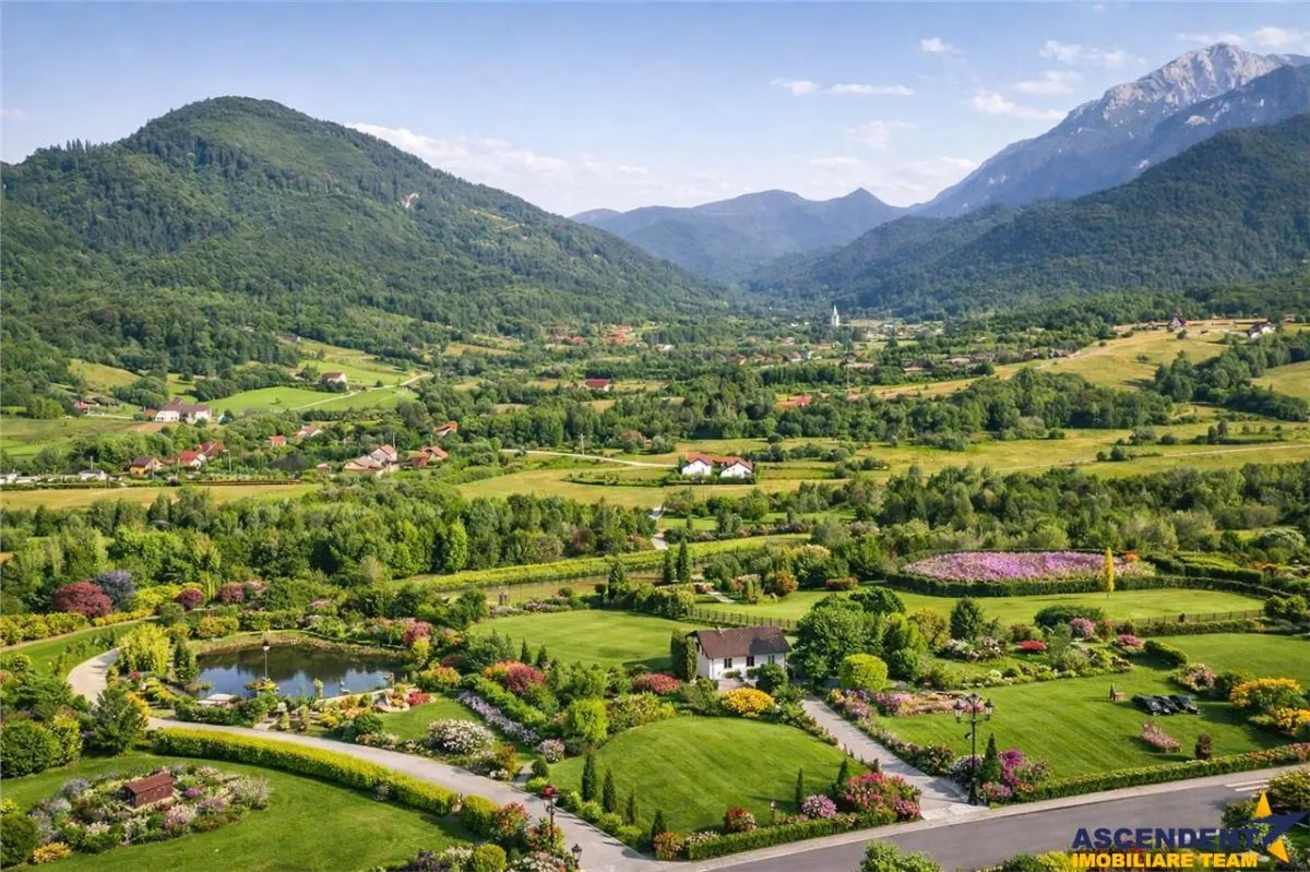 Refugiu idilic cu oglinda de apa, panorama montana, Glajerie/Rasnov, ideal mini resort - foto 1