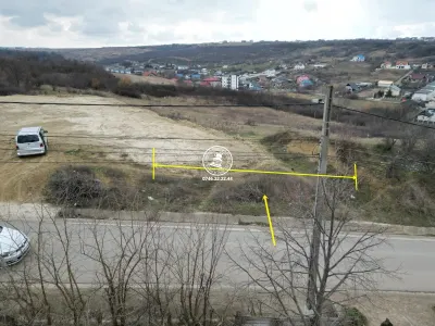 Teren intravilan - 650mp - acces la asfalt si toate utilitatile in Visani - Iasi
