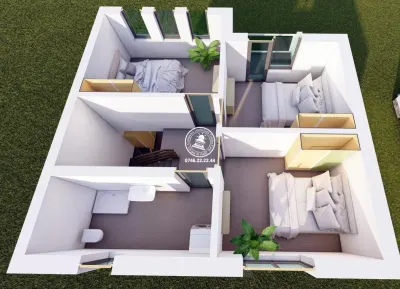 Case insiruite , 4 camere , P+1E - central in Valea Lupului - foto 6