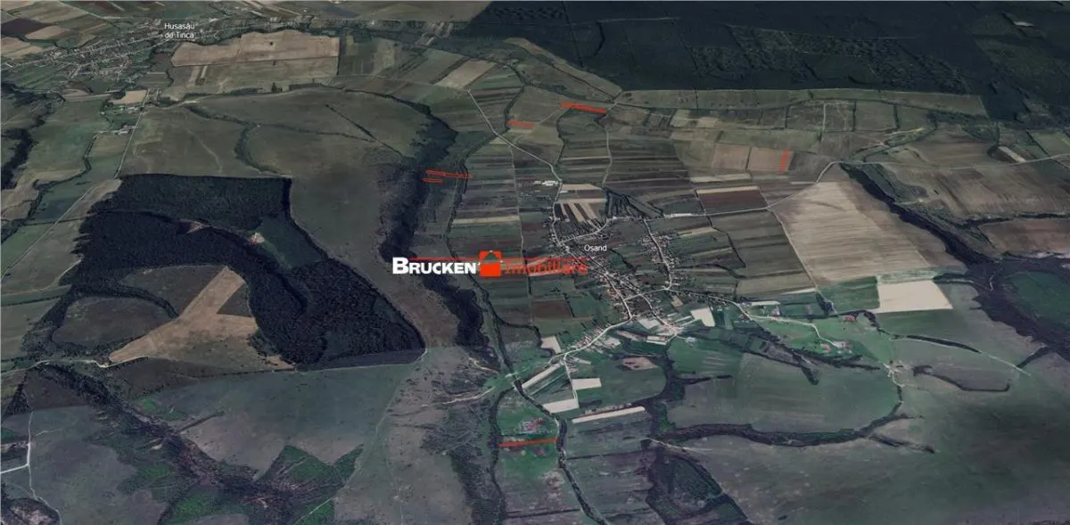Teren arabil de vanzare â€“ 2,34 ha (23.400 mp) â€“ Husasau de Tinca-BH - foto 2