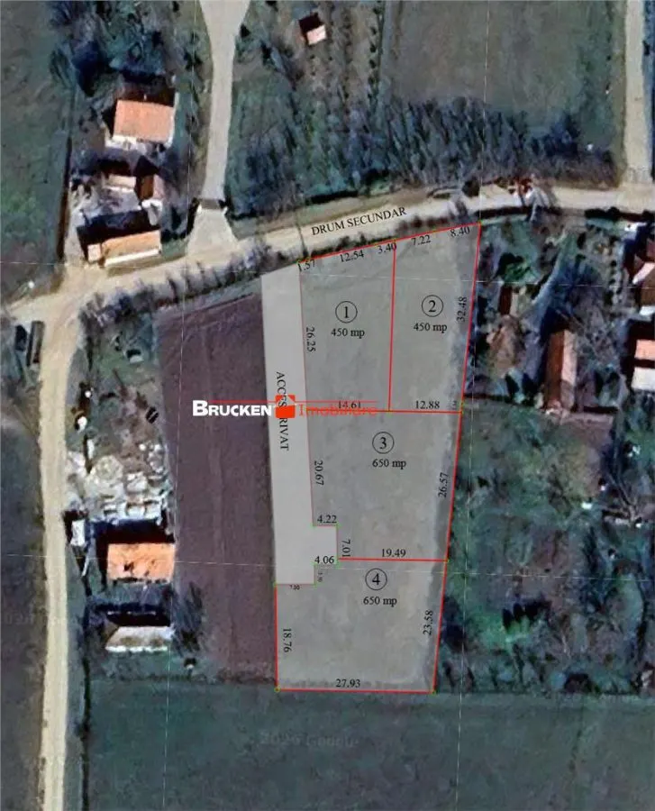 Teren intravilan de 2.623 mp in Les â€“ la 20 min de Oradea - foto 5