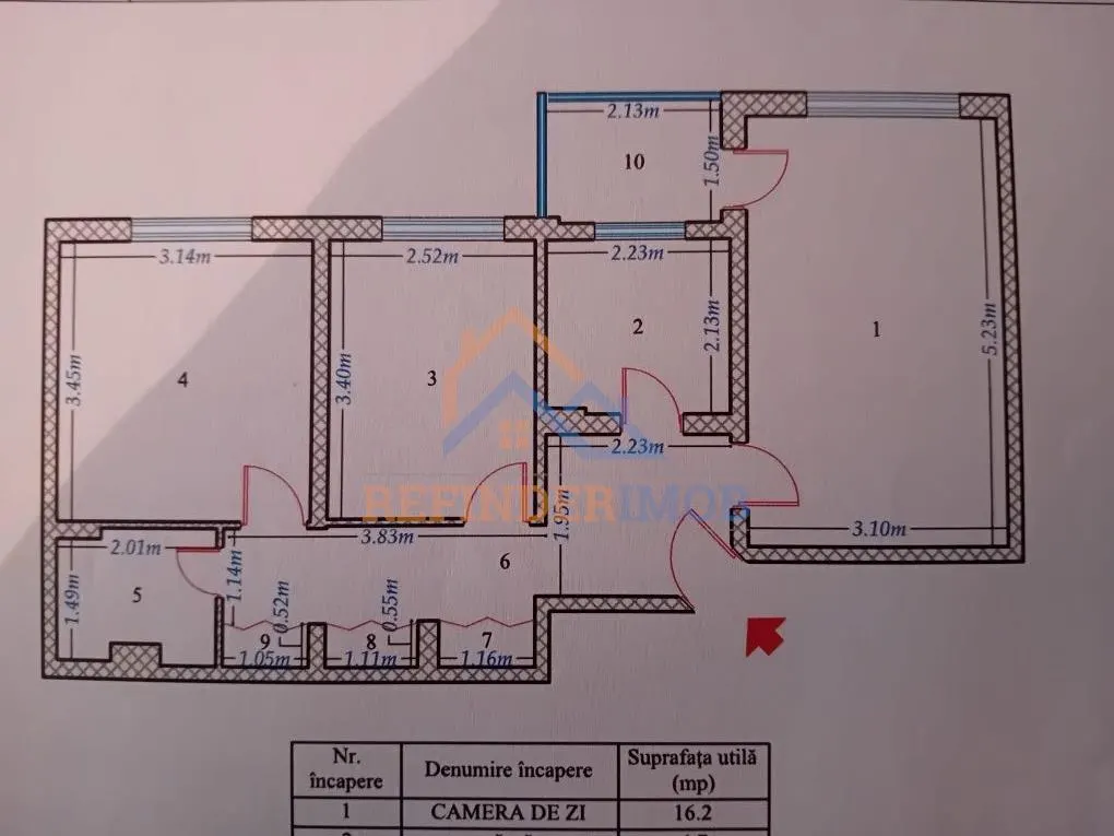 Apartament de vanzare cu 3 camere, zona Nicolae Grigorescu - foto 4