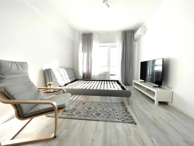 1 CAM  ,CENTRU, PARCARE,UNIREA TOWERS - foto 2
