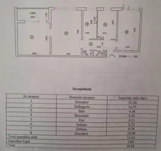 Apartament 3 Camere | 60 mp | Etaj 2 - Zonă Podu Ros - foto 7
