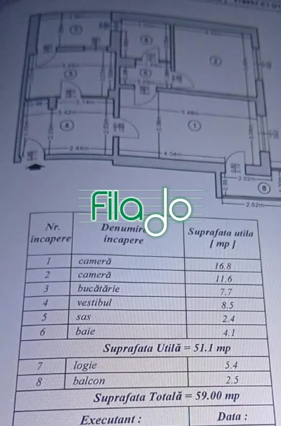 Apartament 2 camere 1 Decembrie 1918 - foto 2