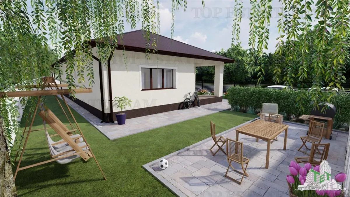 Casa parter 4 camere incalzire in pardoseala in Domnesti - foto 1