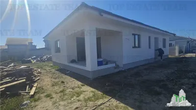 Casa parter 4 camere incalzire in pardoseala in Domnesti - foto 13