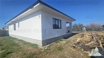 Casa parter 4 camere incalzire in pardoseala in Domnesti - foto 6