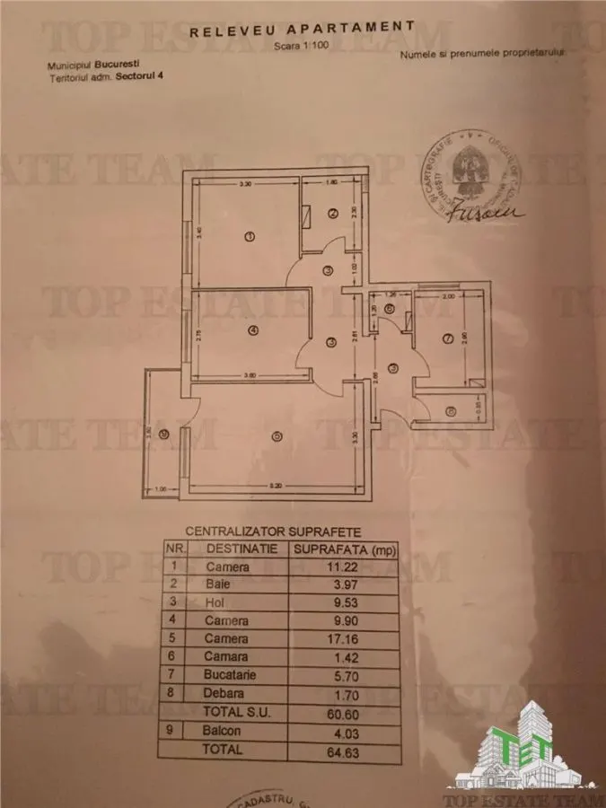 Apartament 3 camere decomandate, zona ideala langa parc si metrou Tineretului - foto 9