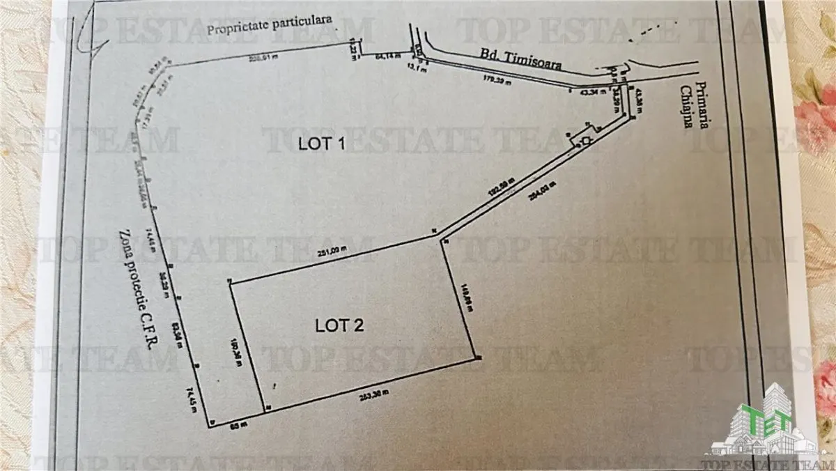 SUPER TEREN IDEAL INVESTITORI, 43000mp, intravilan constructii, BDUL TIMISOARA - foto 9