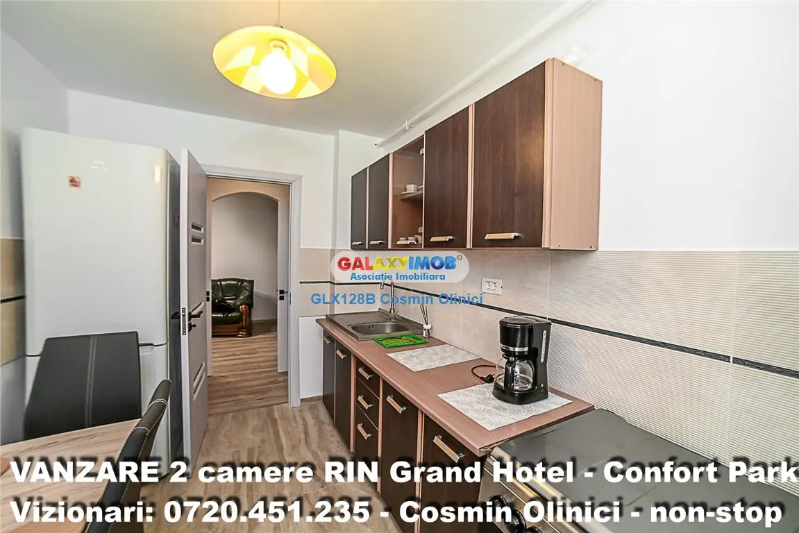 Vanzare 2 camere decomandat Confort Park renovat premium - foto 14