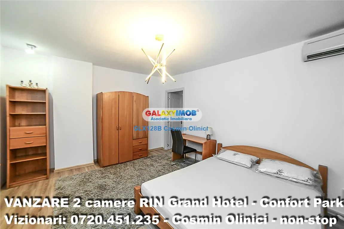 Vanzare 2 camere decomandat Confort Park renovat premium - foto 4