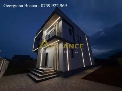 Vila individuala P+1E cu finisaje de lux || 4 camere 3 bai || 540mp teren - Berceni