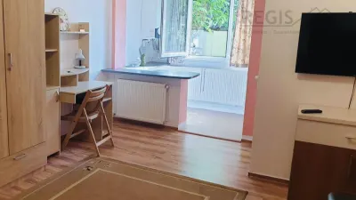 Garsoniera Judetean- parter inalt- cu beci si balcon - foto 3