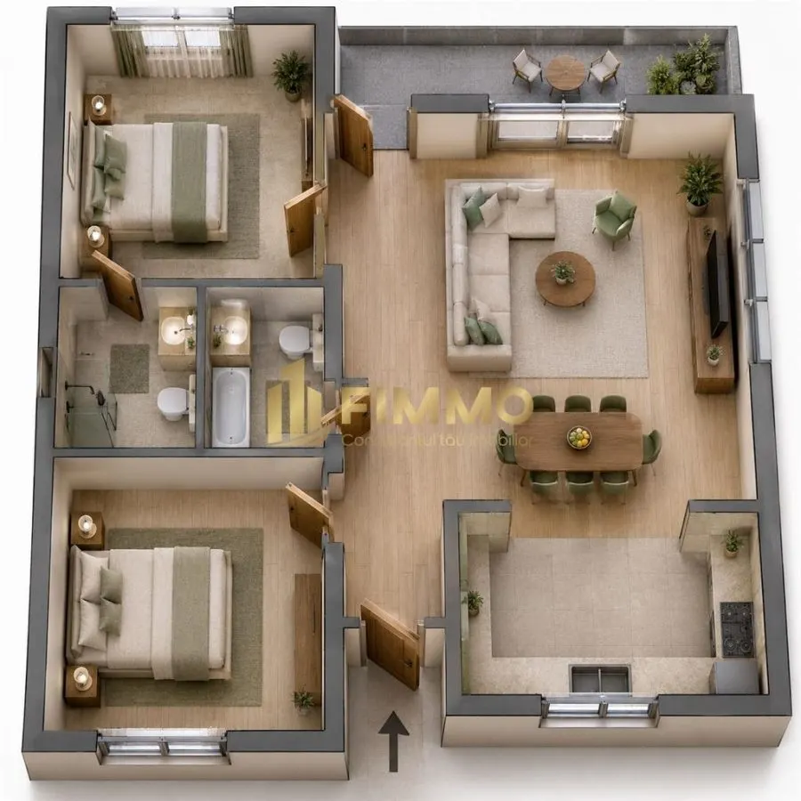 Casa Individuala | Parter | 320 mp | La Cheie | Ipotesti | ID:1760 - foto 4