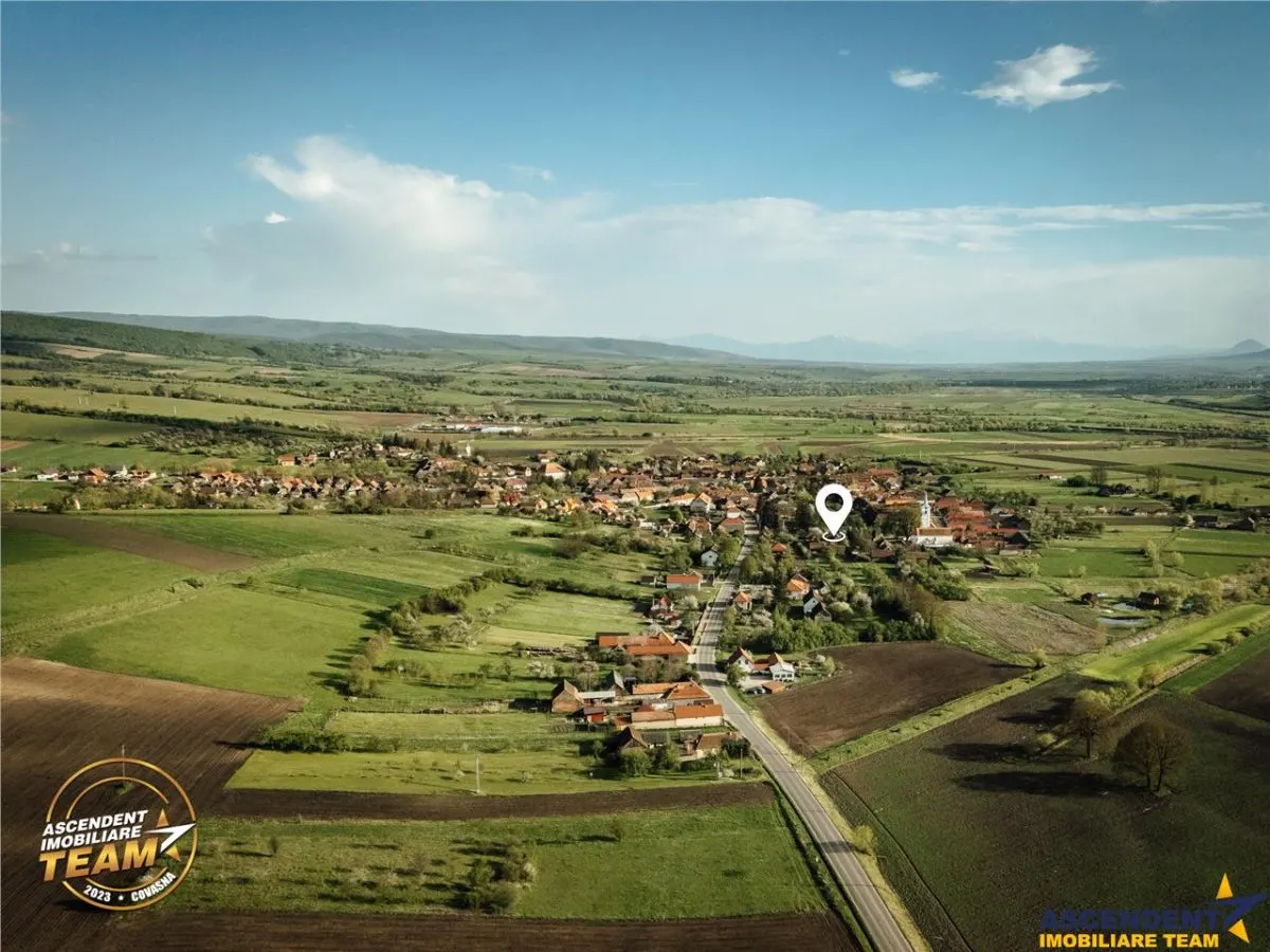 Casa familiala cu: teren 2.822 mp intravilan, ,sauna,  atelier, terasa, Central Capeni Baraolt - foto 7