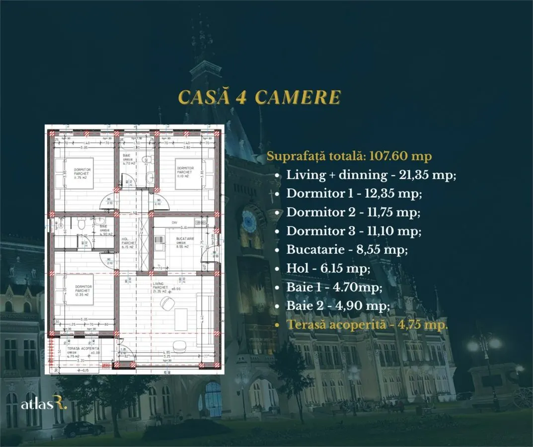 Casa finalizata | 4 camere | Valea Ursului | Comision 0 - foto 11