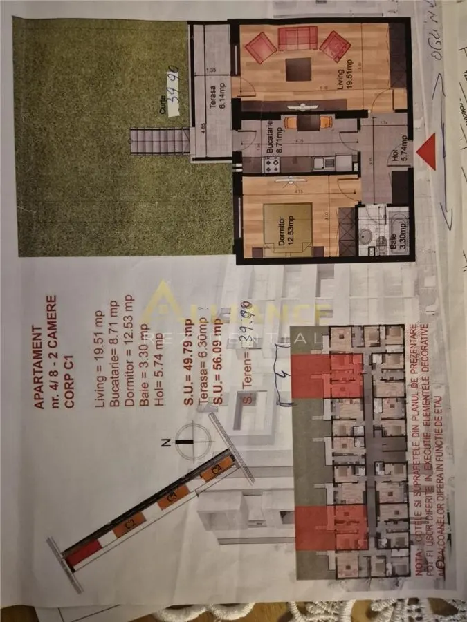Metrou Berceni Apartament 2 camere+Gradina 40 mp - foto 19