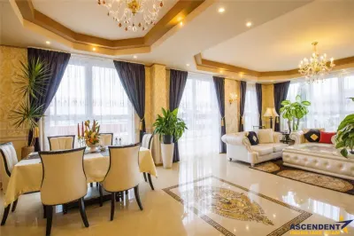 Penthouse extravagant,living spectaculos, semineu,terase generoase,Avantgarden, Brasov - Brasov