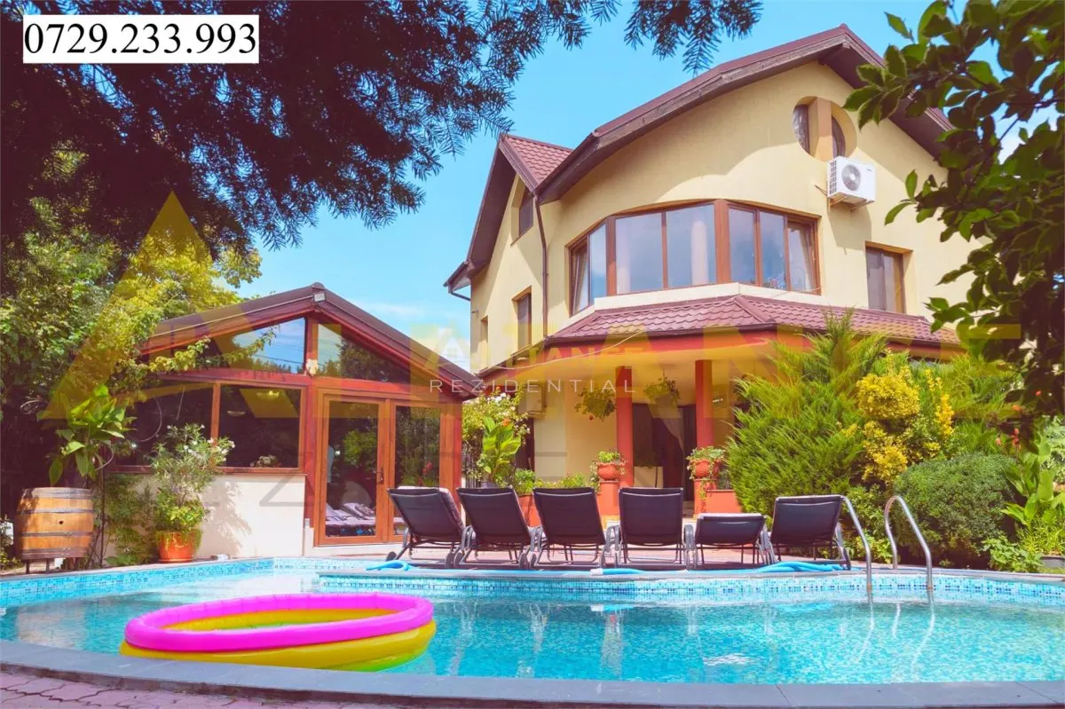 {OLTENITEI} Vila cu 7 camere | LUX - Piscina - foto 1