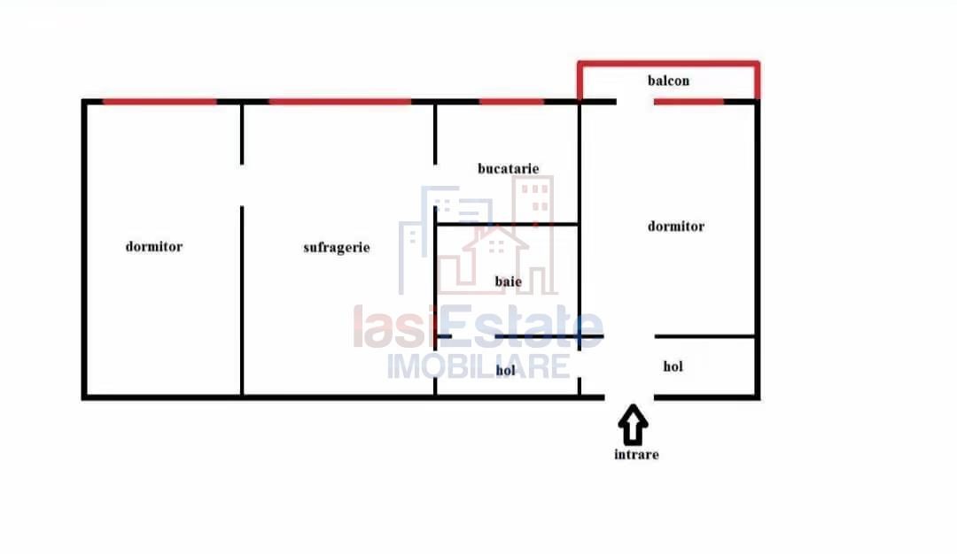 Ap 3 camere -TUDOR Center ! - Iasi