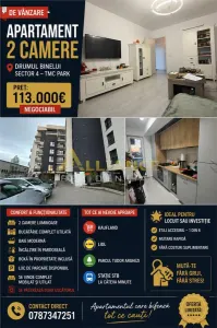 Apartament 2 camere || TMC PARK || Mobilat-Utilat || Mutare Imediata - foto 1