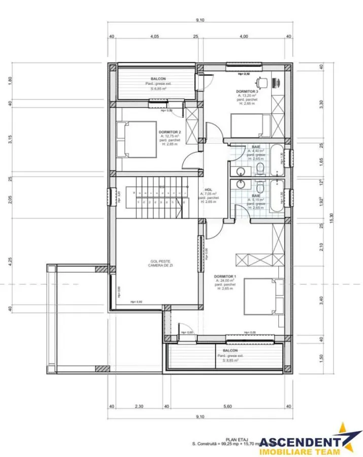 Vila moderna, unica prin design si arhitectura, la cheie, Sanpetru, Brasov - foto 19