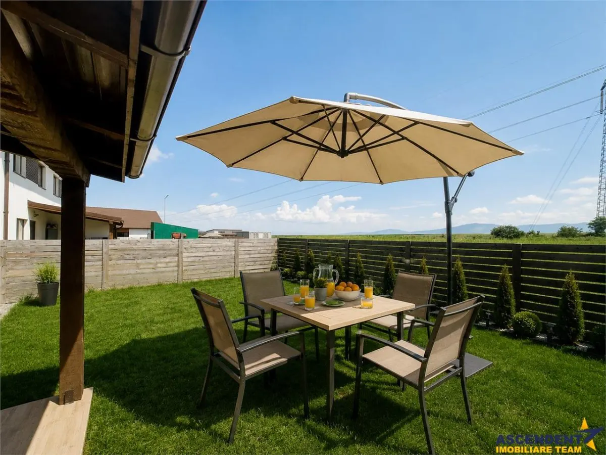 Pet friendly! Refugiu verde la 15 minute de Brasov, duplex luminos, curte proprie, Tarlungeni - foto 4